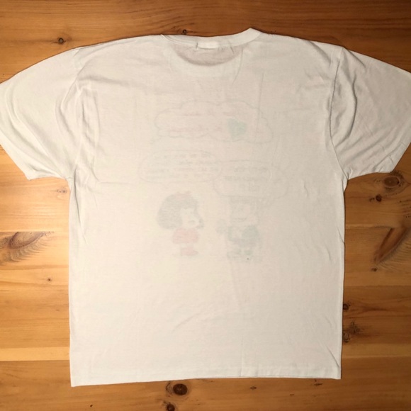 Vintage 80s 90s French cartoon shirt single stitch - Picture 5 of 6